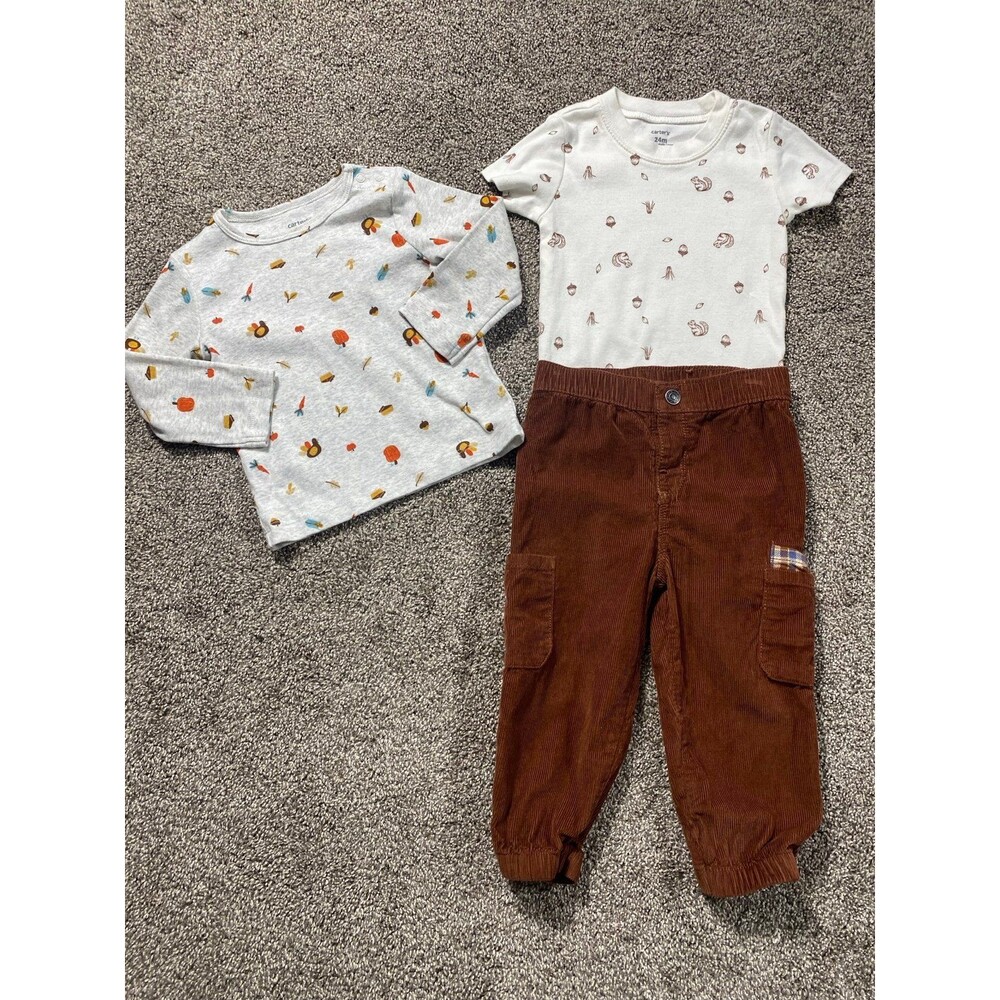 Fall Boys Clothing Bundle – Carter’s 18–24M